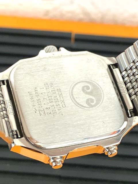 セイコー シルバーウェーブ アナデジ H449-5020 電池交換済 セイコー シルバーウェーブ アナデジ H449-5020 電池交換済
