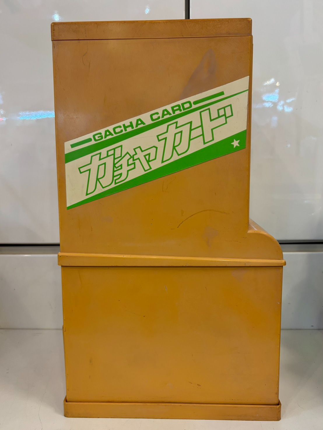 筐体 レトロ ガチャカード 什器 本体 ガチャマシン ガチャガチャ カードダス