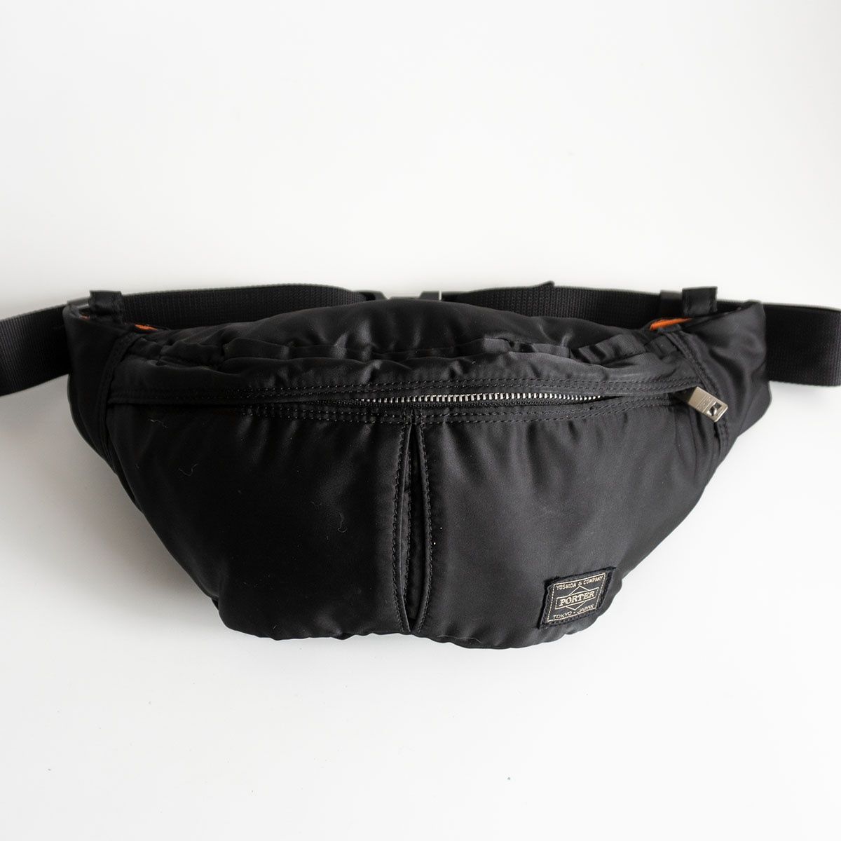 定番】PORTER 【タンカー ナイロン ウエストバッグ】ポーター ブラック