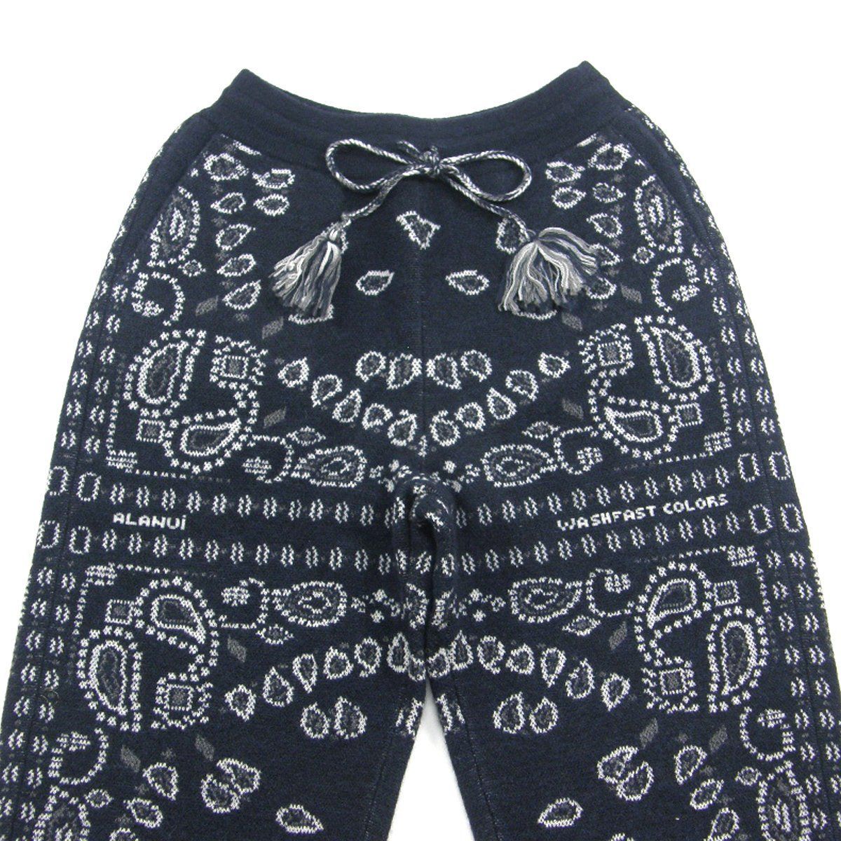 新品】 ALANUI / アラヌイ ニット パンツ イタリア製 ジャガードニット  