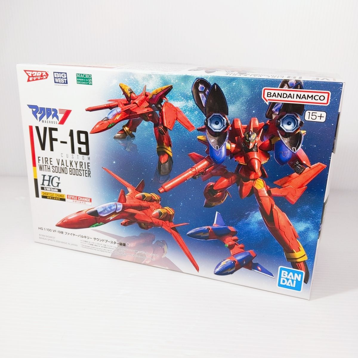 マクロス7 1/60VF-19改ファイアーバルキリー対応サウンドブースターヤマト Amazon.co.jp: YAMATO マクロス 1/60 完全変形 VF-19改