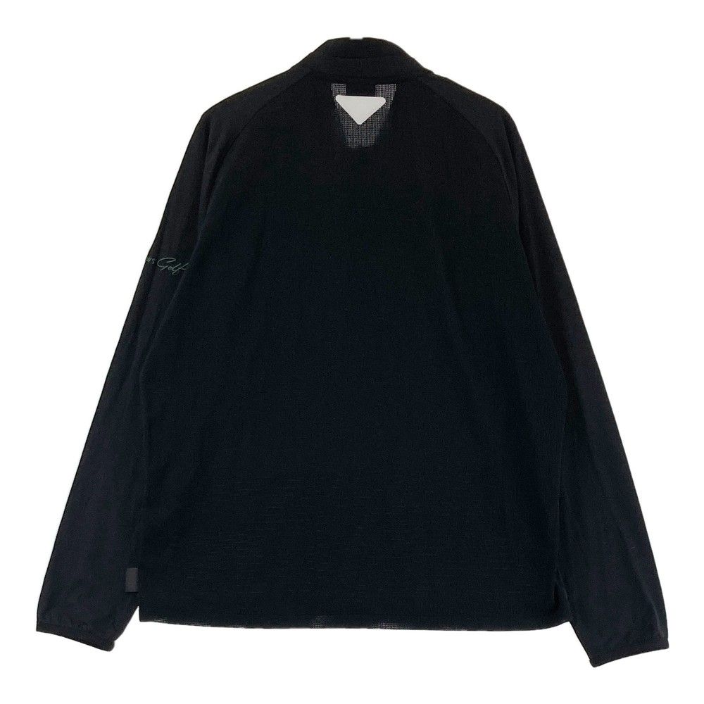 ユナイテッドアローズ　ゴルフシャツ　ハーフジップ長袖 ネイビー XL サイズ：L UNITED ARROWS GOLF ユナイテッドアローズゴルフ