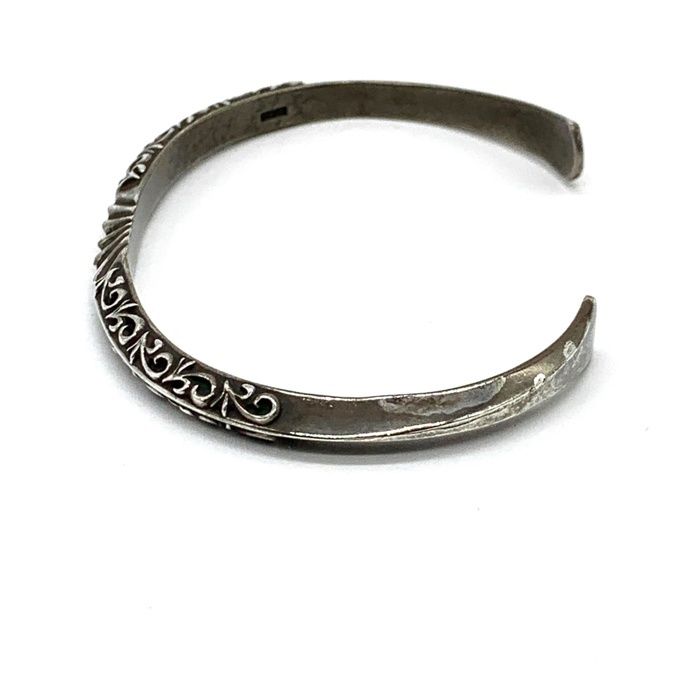 Dear Blossom ディアブロッサム 5mm アラベスクトライアングル シルバーバングル SILVER