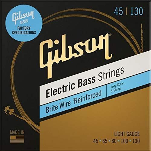 Gibson ギブソン SBG5-LSL [45-130] Brite Wire Long Scale 5-Strings/Light 5弦ベース用