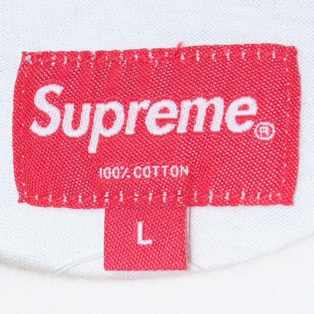 【国内正規品】Sサイズ 19SS supreme qualite tee White シュプリーム black 黒 Supreme(シュプリーム) ⁄ 19SS⁄Qualite Tee⁄Tシャツ⁄M⁄コットン⁄NVY⁄襟