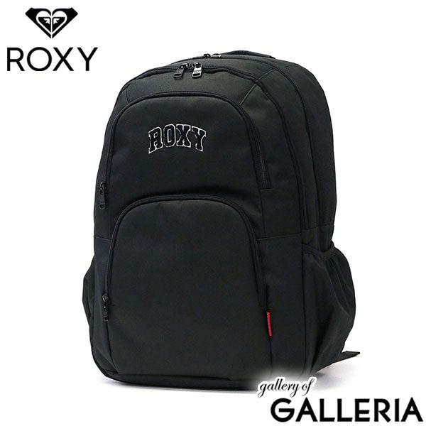 ロキシー リュック レディース 通学 ROXY 軽量 大容量 部活 旅行 高校生 女子 ブランド バックパック スクールバッグ 30L A4 2層 RBG241301 クロ×クロ