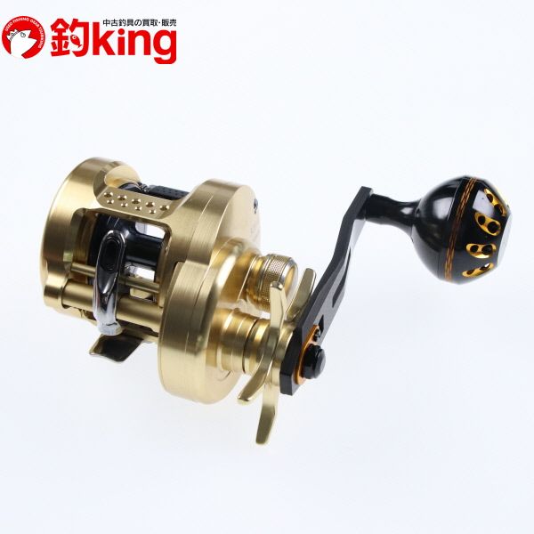 SHIMANO - 15オシアコンクエスト 301HG ゴメクサスハンドル 75mm付 /C007M 中古/美品】 シマノ 15オシアコンクエスト 301HG ゴメクサス