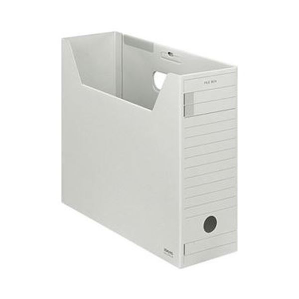 まとめ コクヨ ファイルボックス-FS Fタイプ A4ヨコ 背幅102mm グレー フタ付 A4-LFFN-M 1セット 5冊 ×5セット