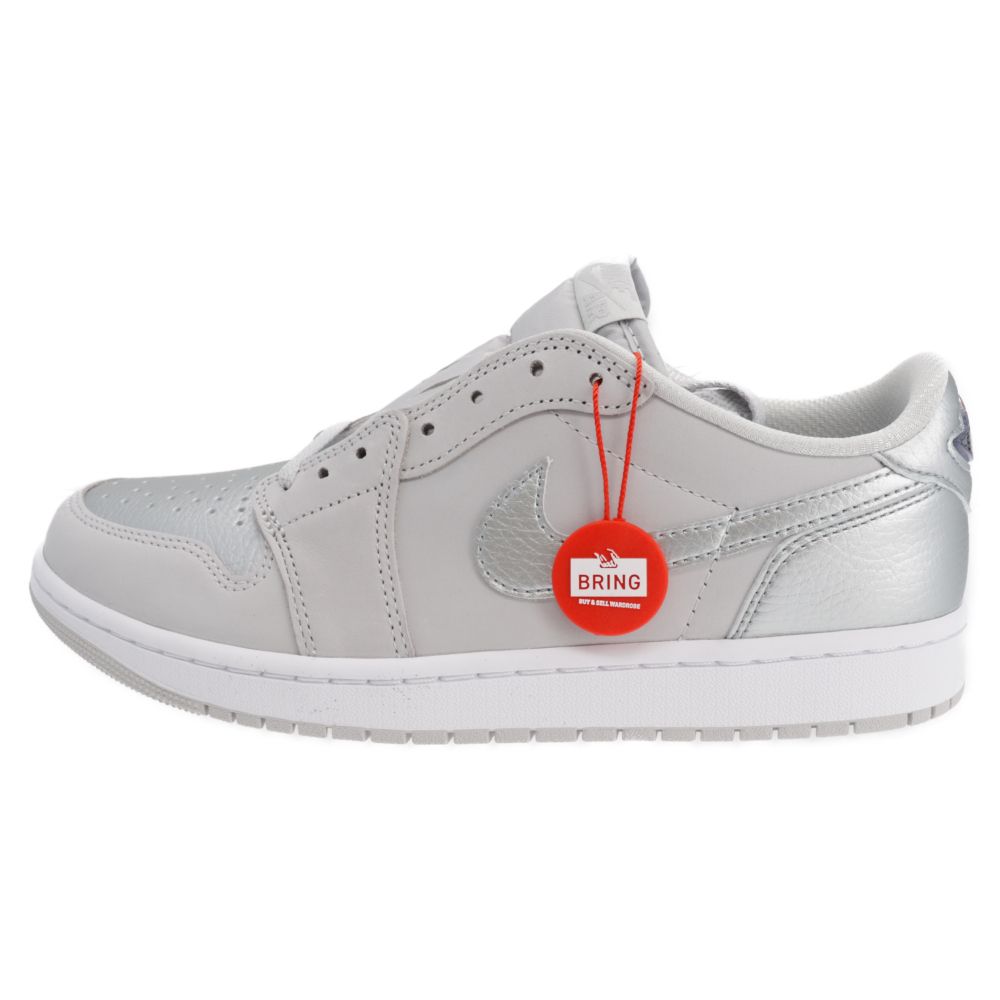 NIKE (Nike) AIR JORDAN 1 RETRO LOW OG METALIC SILVER HM0365-002 WITH BRIEFCASE AIR JORDAN ONE RETRO LOW TOP SNEAKER Briefcase US 10/28cm