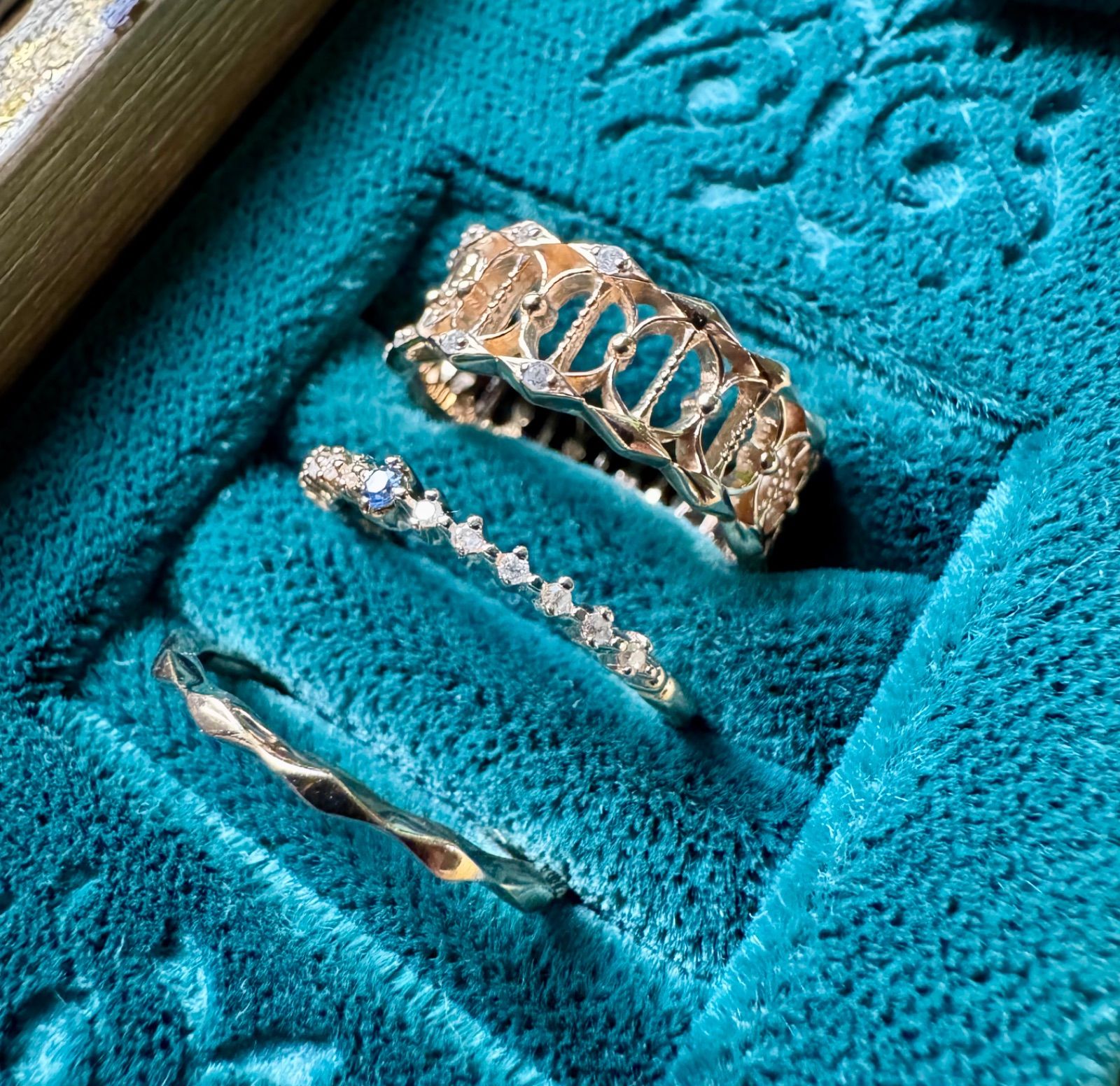 agete アガット　2021クリスマス限定　K10 ダイヤモンドリング13号 agete アガット 2021クリスマス限定 K10 ダイヤモンドリング13号