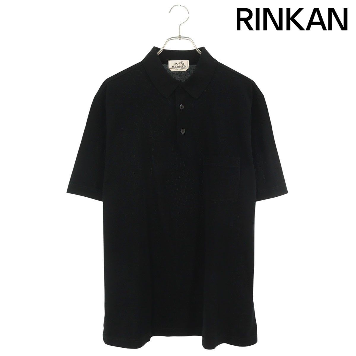 エルメス H刺繍コットン半袖ポロシャツ メンズ XL - メルカリ