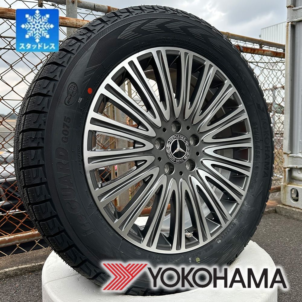 メルセデスベンツGLB　GLA スタッドレスタイヤセット2019年製235/55R18　4本
