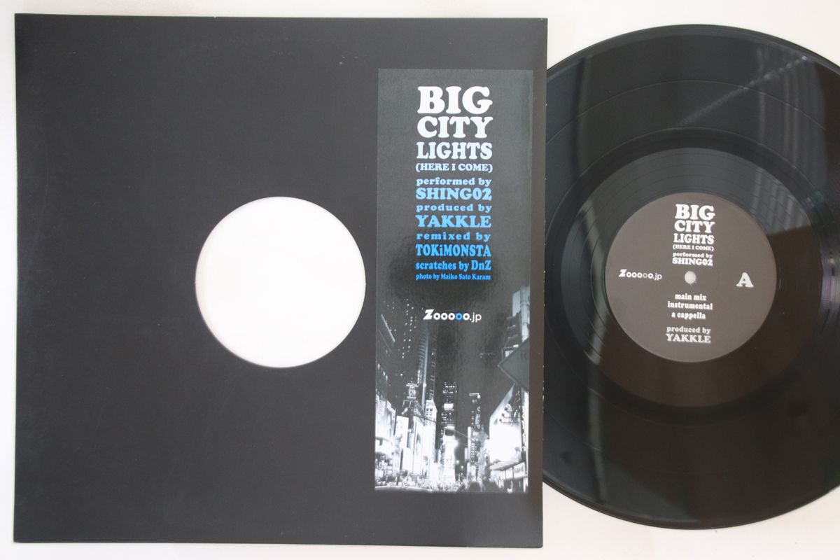 12” Shing02 Big City Lights ZE22001 ZOOOOO JP /00260 - メルカリ