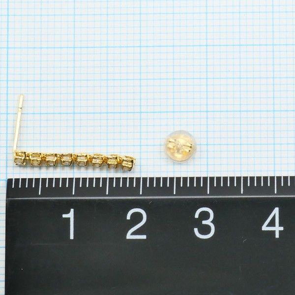K18YG ピアス