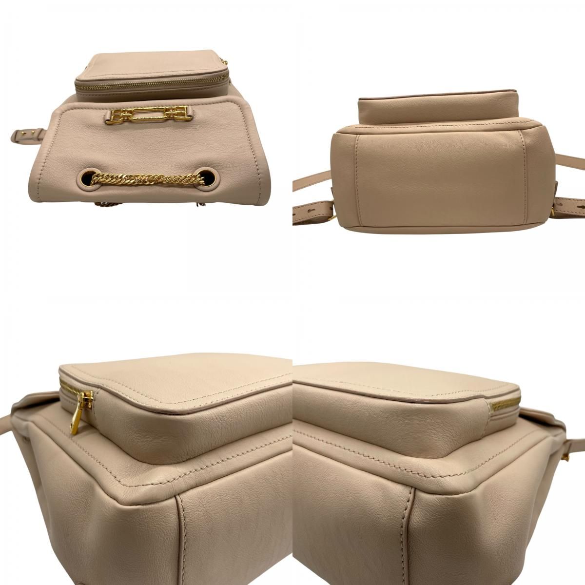 極美品✨　バリー リュック ハンドバッグ レザー ピンク 楽天市場】【バリー】BALLY レザー ミニ リュックサック バック