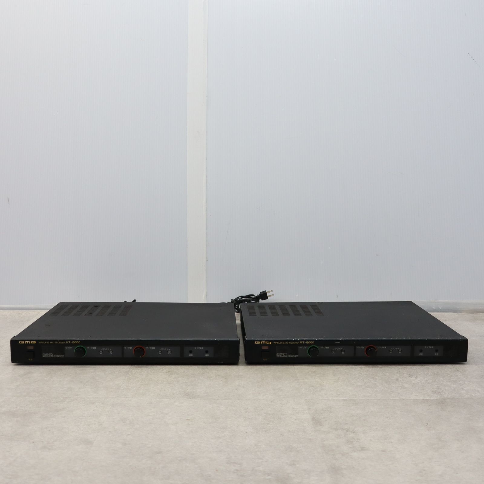 △現状販売 業務用｜赤外線 ワイヤレスマイク 受信機 2台｜BMB