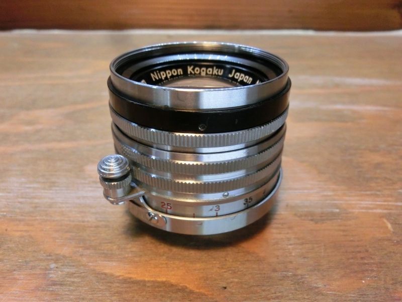 7638 Nikon NIKKOR-H.C 5cm 2 黒帯 Lマウント L39 ライカL