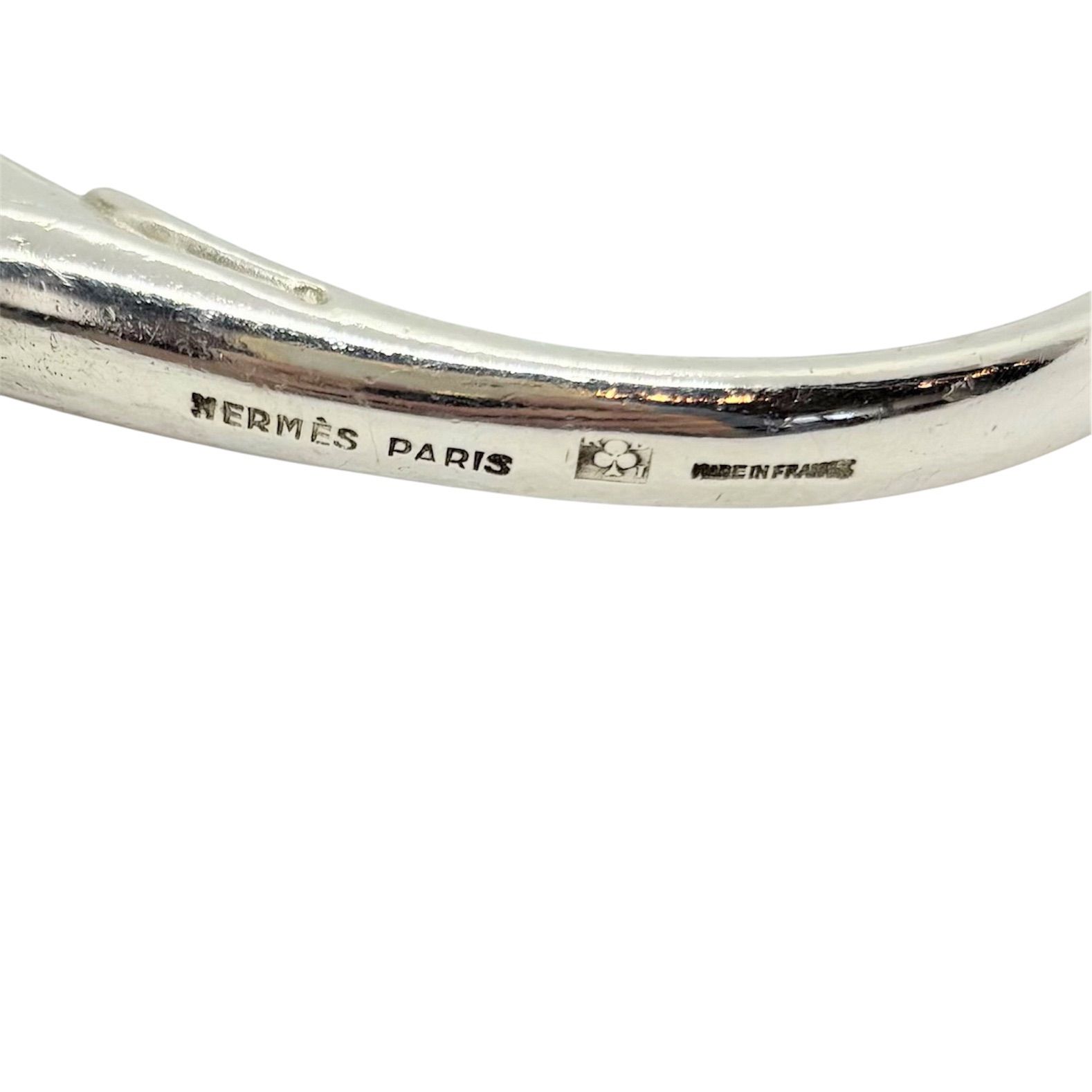 エルメス HERMES シュバルホース バングル 馬モチーフ ブレスレット 