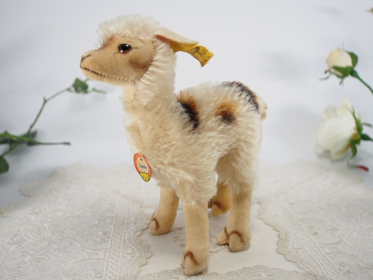 シュタイフ★Llama 17cm オールID's完品★リャマ/ラマ★STEIFF