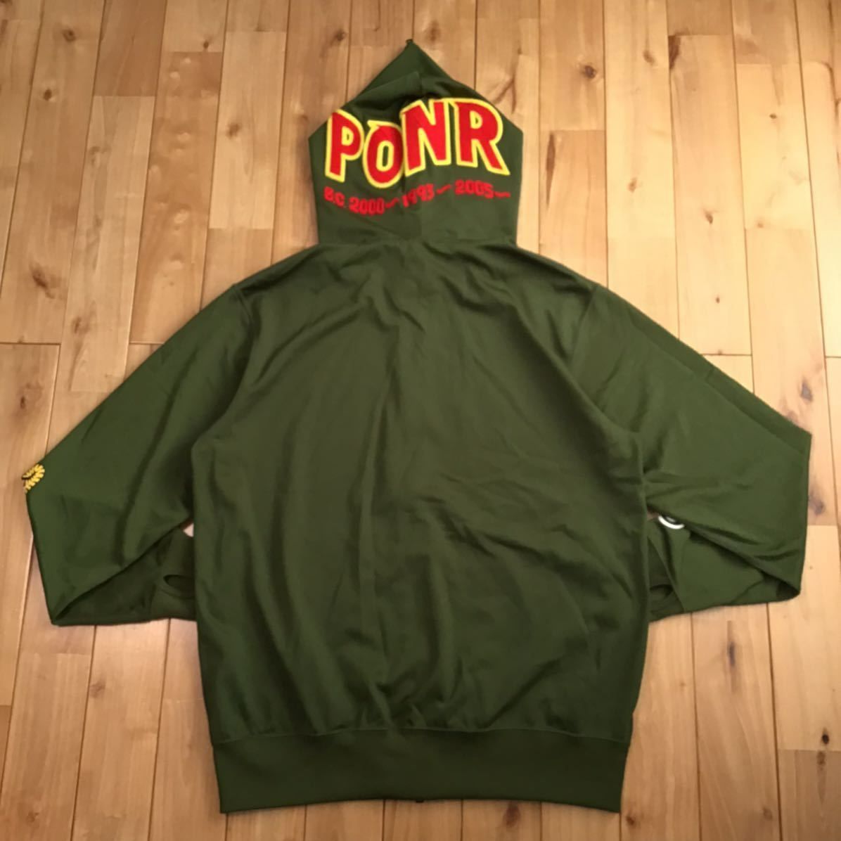 ☆美品☆ XL 2009年 ジャージ シャーク パーカー a bathing ape BAPE 