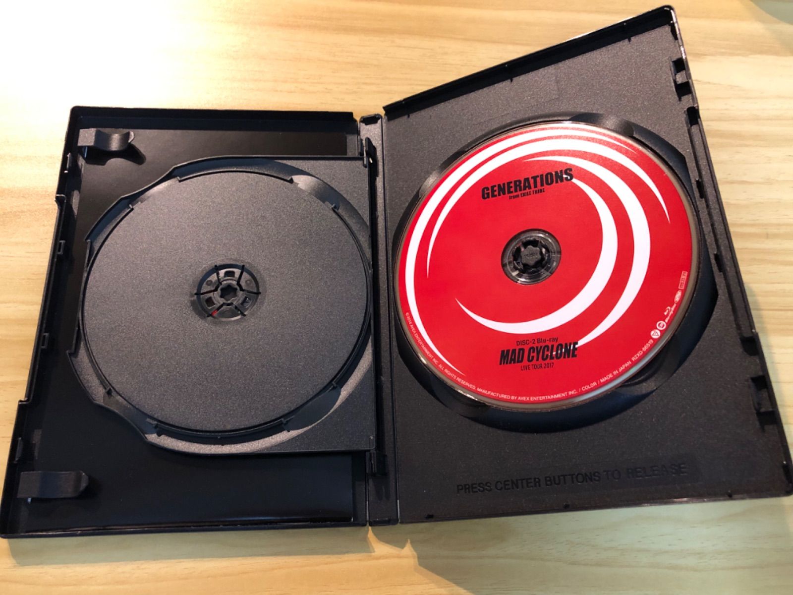 中古] GENERATIONS MAD CYCLONE LIVE TOUR 2017 [Blu-ray