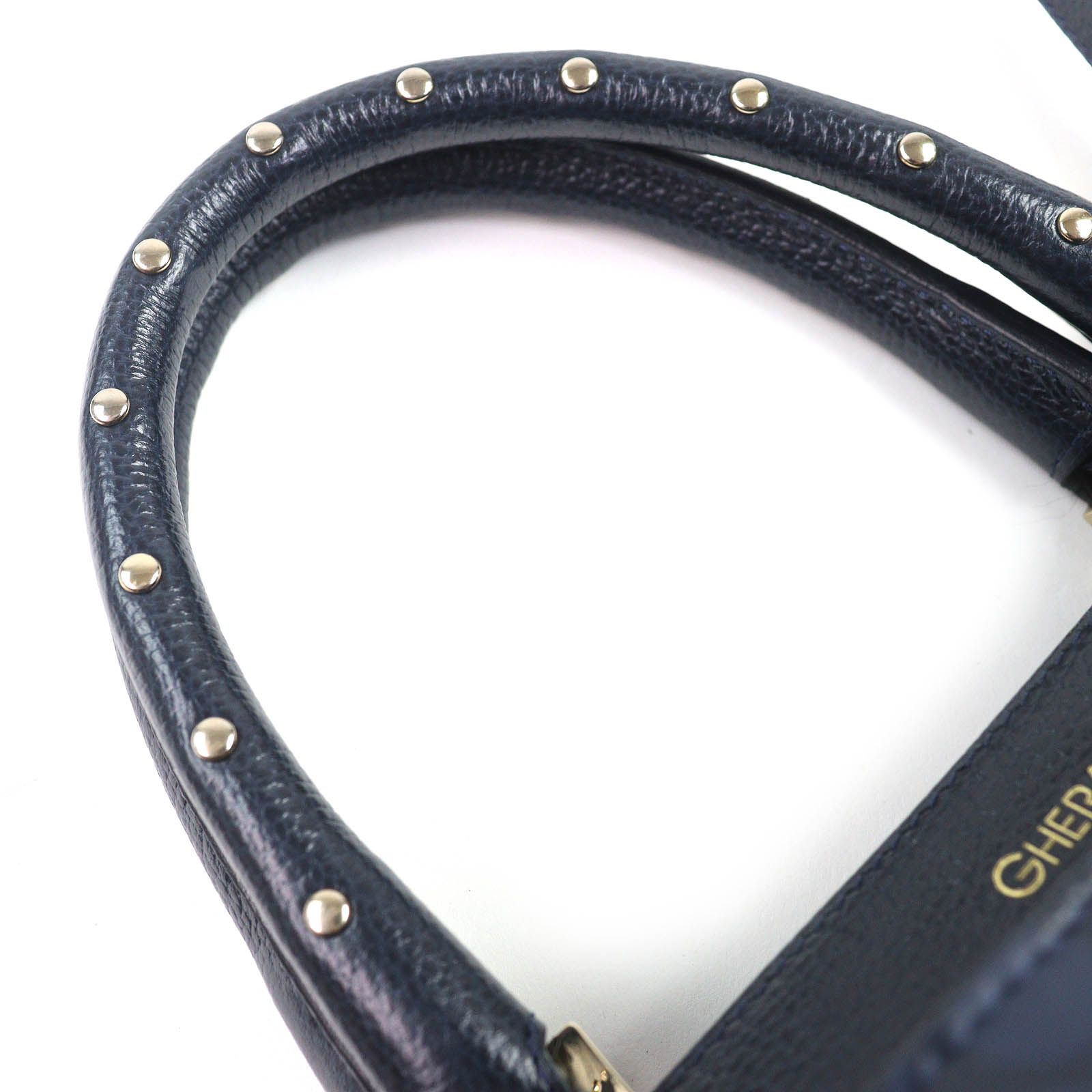 極美品△GHERARDINI ゲラルディーニ ソフティ モノグラム総柄