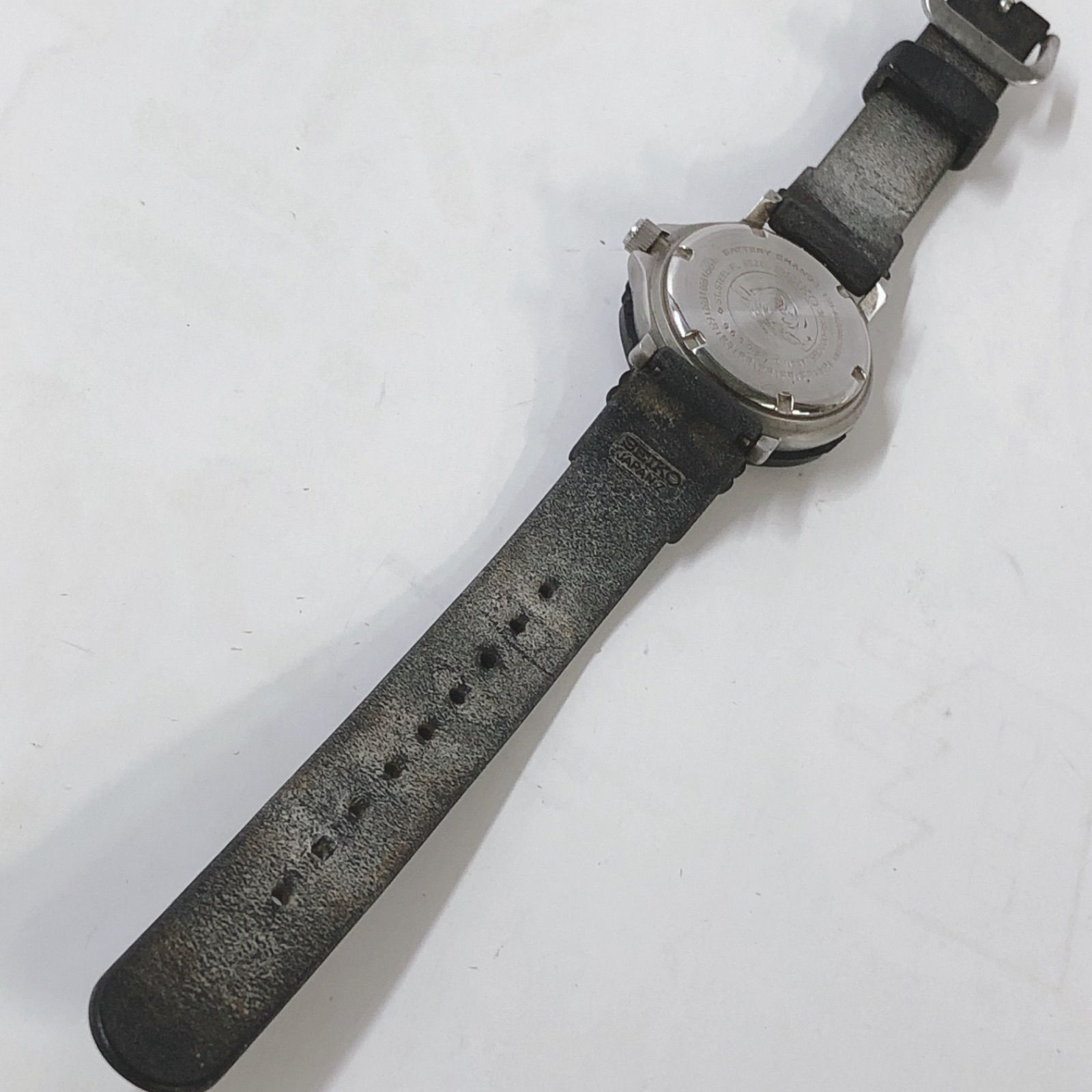 セイコー SEIKO SCUBA DIVER 200m デイト クォーツ腕時計 3E35-002C  