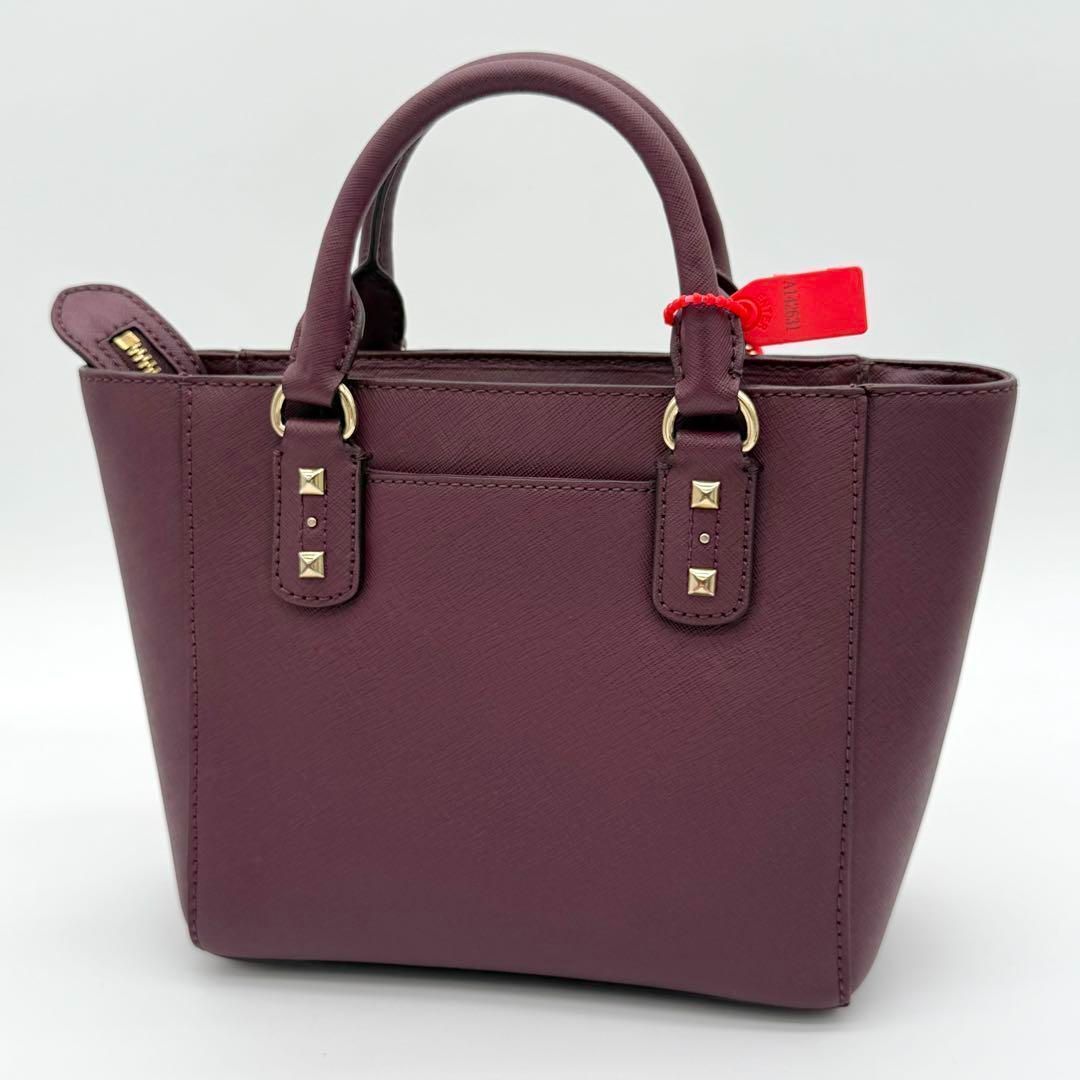 【美品】MICHAEL KORS ハンドバッグ ミニバッグ スタッズ レザー 美品】MICHAEL KORS ハンドバッグ ミニバッグ スタッズ レザー