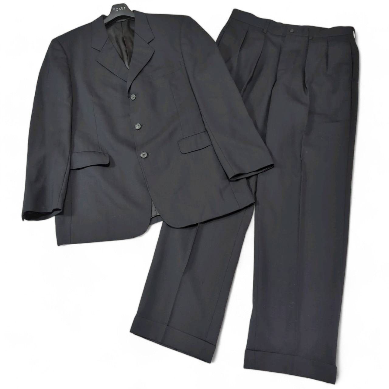 極美品☆Yohji Yamamoto☆大きいサイズ☆2点セットアップスーツ