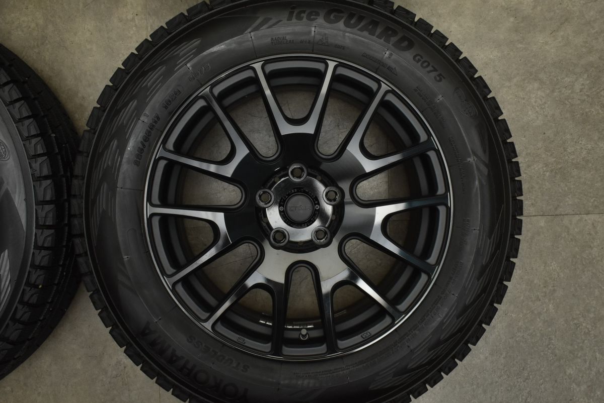 新作続々入荷。 バリ溝 スタッドレス MLJ IGNITE XTRACK 17in 7.5J 35 PCD114.3 ヨコハマ アイスガード G075 225 65R17 エクストレイル CX-5 CX-8