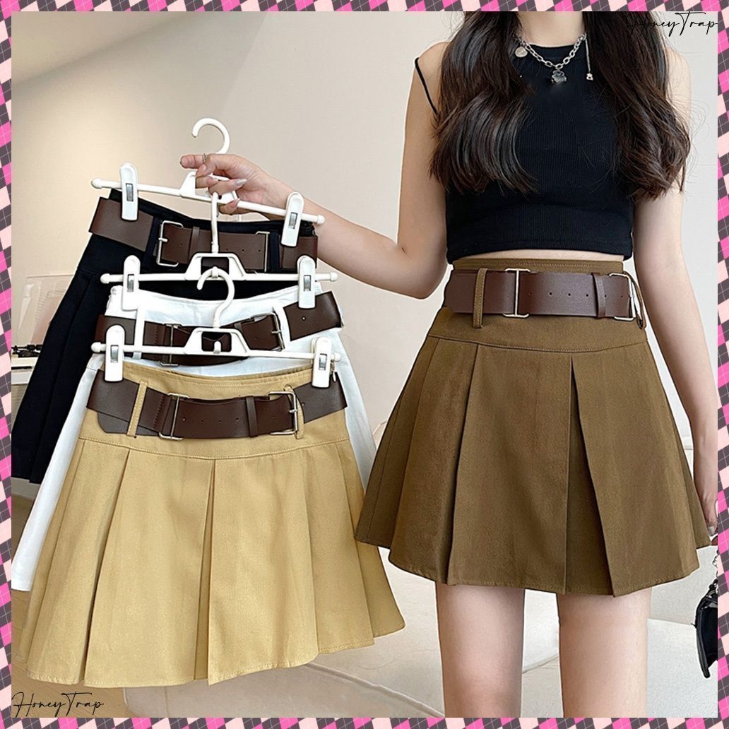 WAAC ゴルフコーデセット 吸汗速乾 百褶スカート＋ポロ 長袖Tシャツ 美品 WAAC ゴルフコーデセット 吸汗速乾 百褶スカート＋ポロ 長袖T