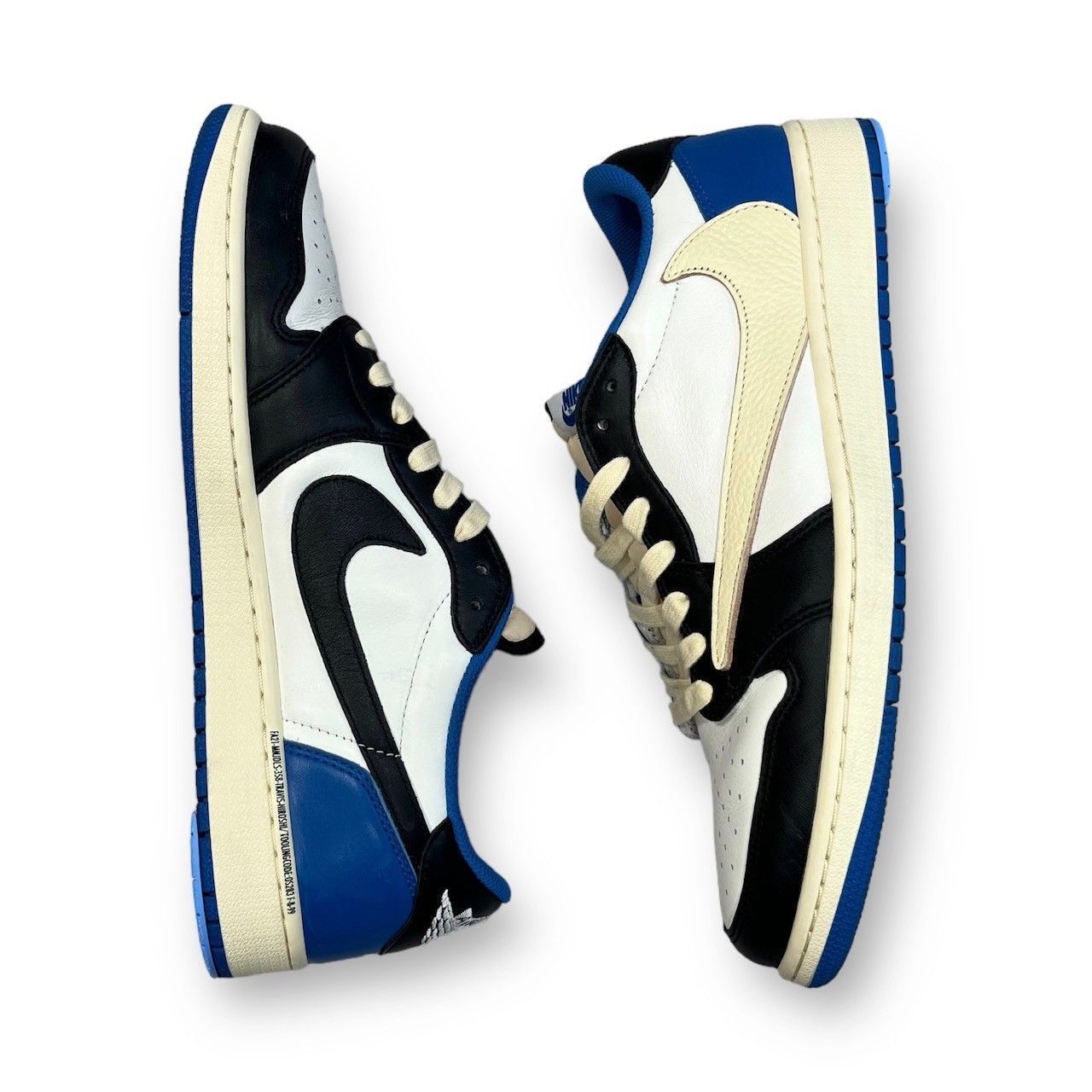 希少サイズ Travis Scott × Fragment × Nike Air Jordan 1 Low OG SP 