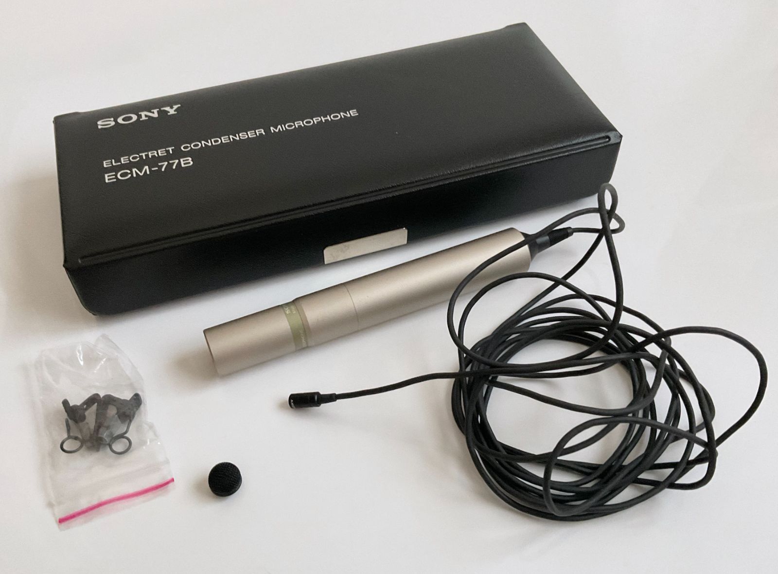 SONY ECM-77B エレクトレット コンデンサーマイク - その他