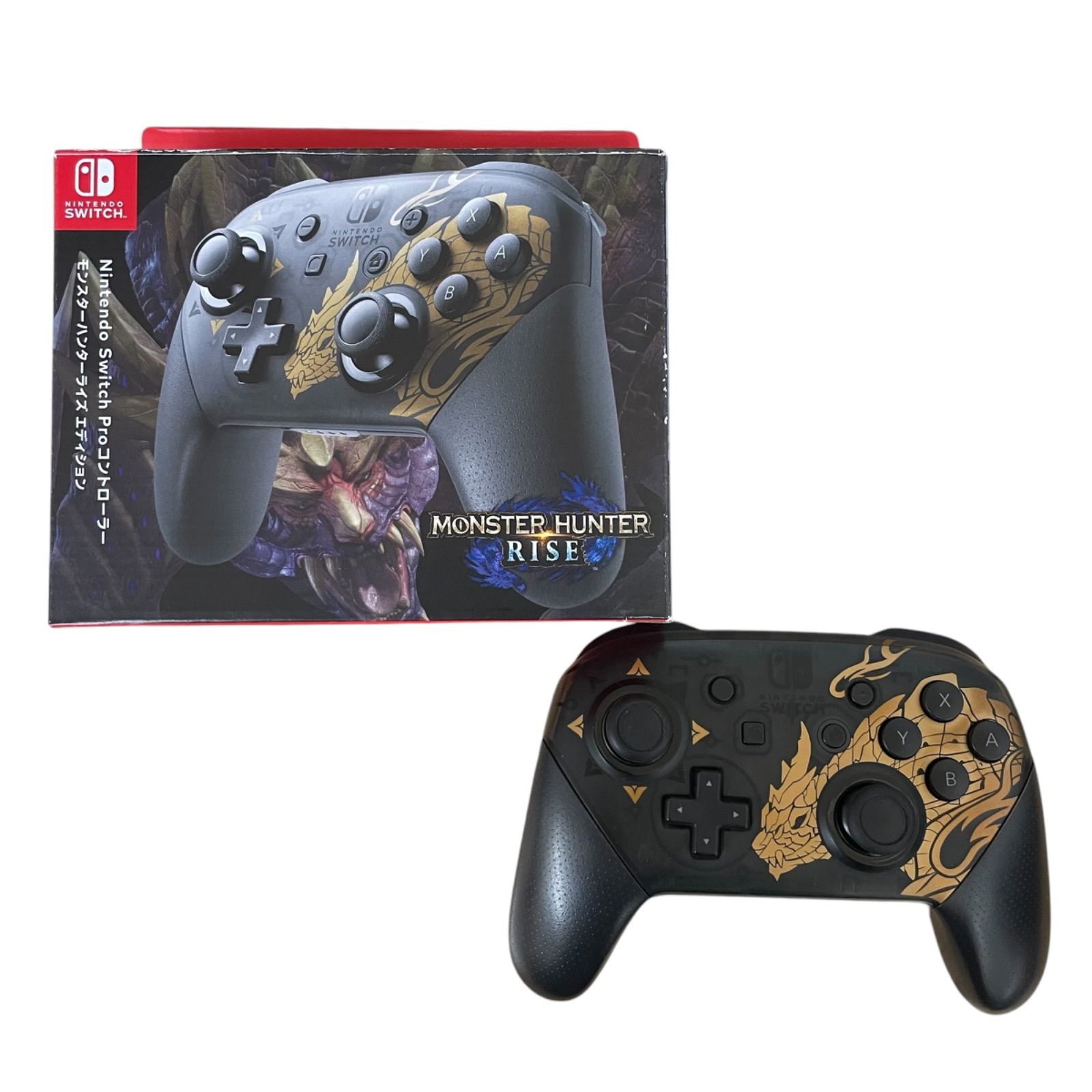 Nintendo Switch Proコントローラー モンスターハンターライズ
