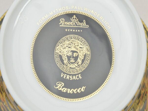 ヴェルサーチェ VERSACE ローゼンタール 皿 シュガーケース カップ メデューサ バロッコ 3点セット レディース su_p e_u F-CUP127 ヴェルサーチェ VERSACE ローゼンタール 皿 シュガーケース