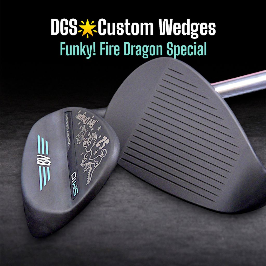 タイトリスト SM10ジェットブラック☆ファイヤードラゴンカスタム 52＆58