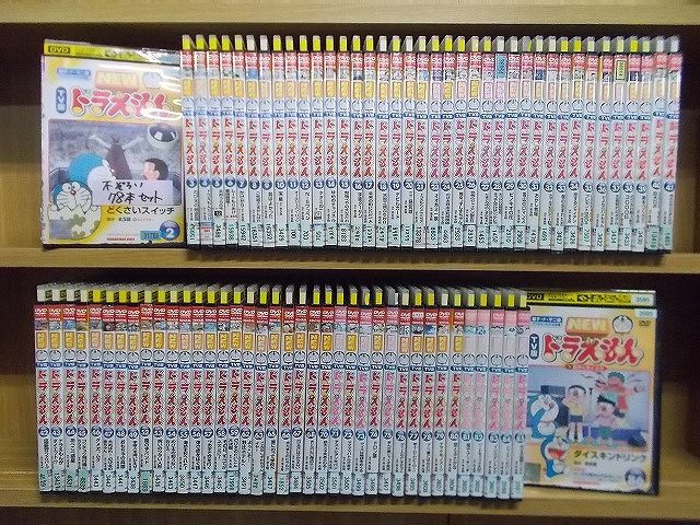 DVD NEW TV版 ドラえもん 2～86巻 不揃い 計78本セット ※ケース無し