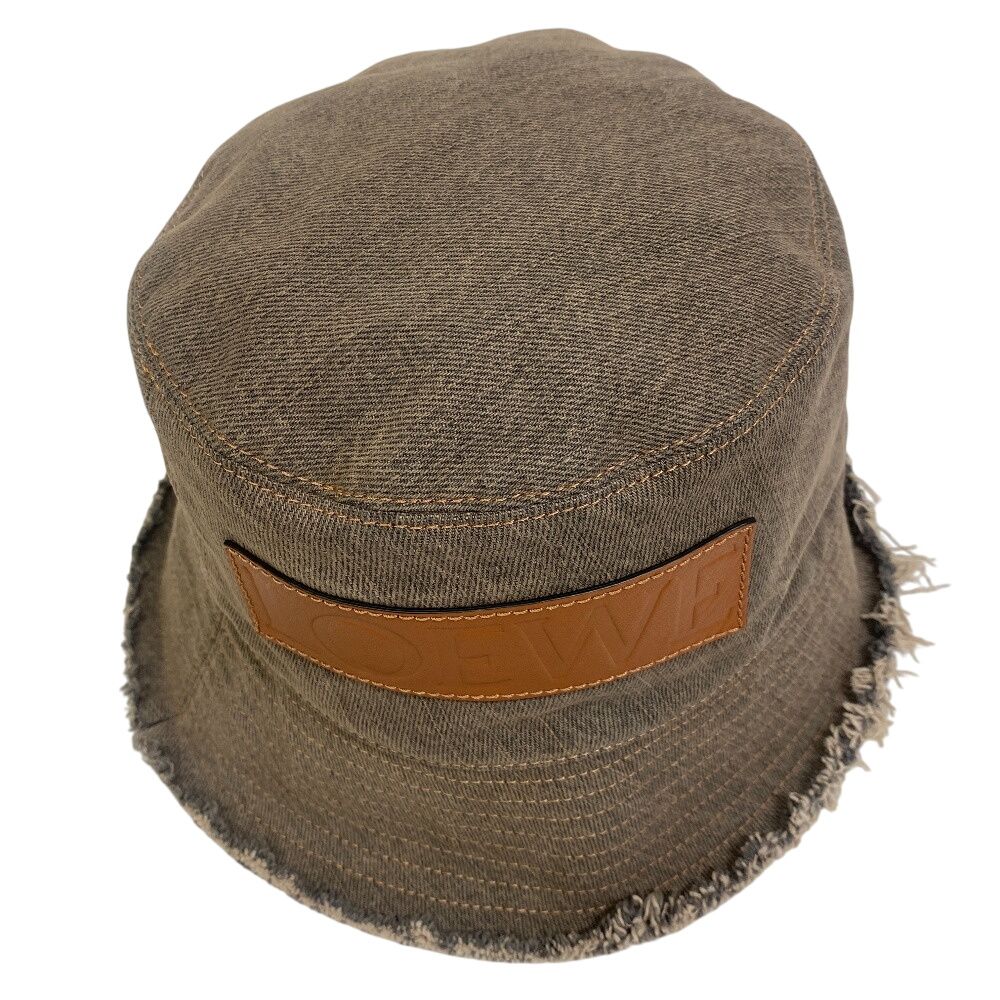 5％OFF フォロワークーポン！！】LOEWE ロエベ タグ有 バケットハット