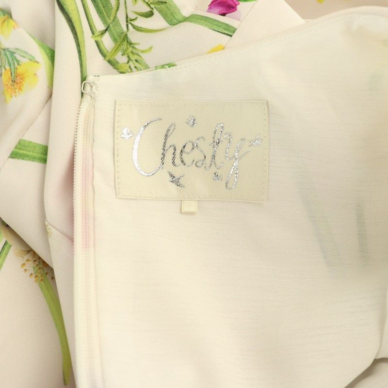 Chesty - mimimiページですお待ちしています チェスティ Chesty ワンピース 半袖 ミモレ ロング 花柄 1 オフ