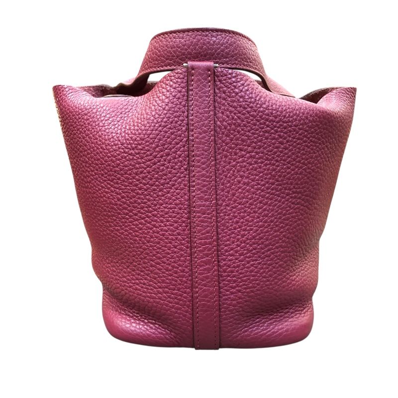エルメス ピコタンロックPM トリヨンルビー ハンドバッグ トリヨンレディース エルメス HERMES ピコタンロックPM T刻 ルビー/シルバー金具