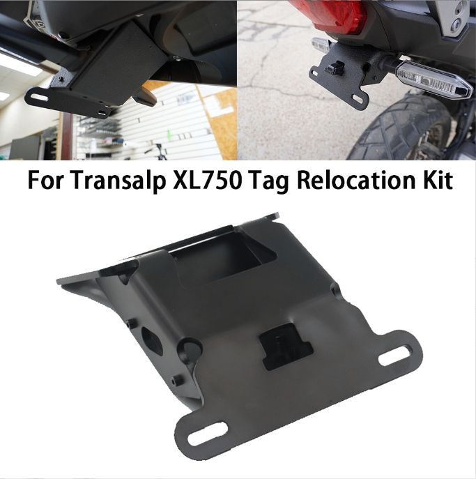 Honda XL750 TRANSALP XL750 リアナンバーラック ショートテールナンバーブラケット