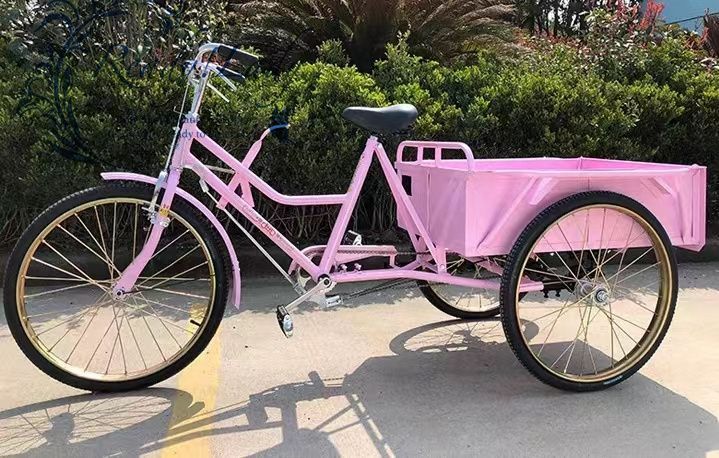 お引き取り限定　婦人用自転車　２４インチ　 前後バスケット付き お引き取り限定 婦人用自転車 24インチ 前後バスケット付き