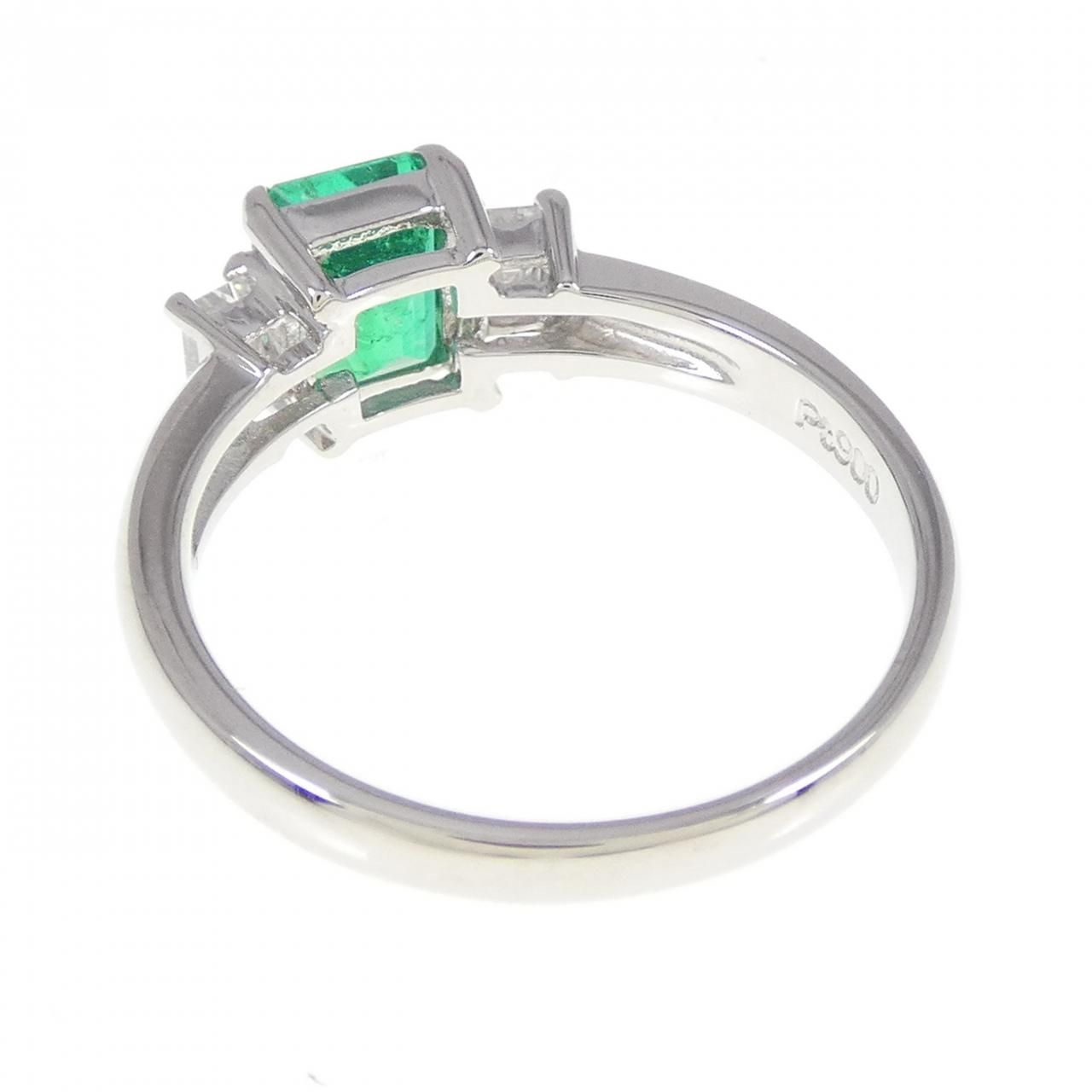 PT900 エメラルド リング 0.95CT - メルカリ 