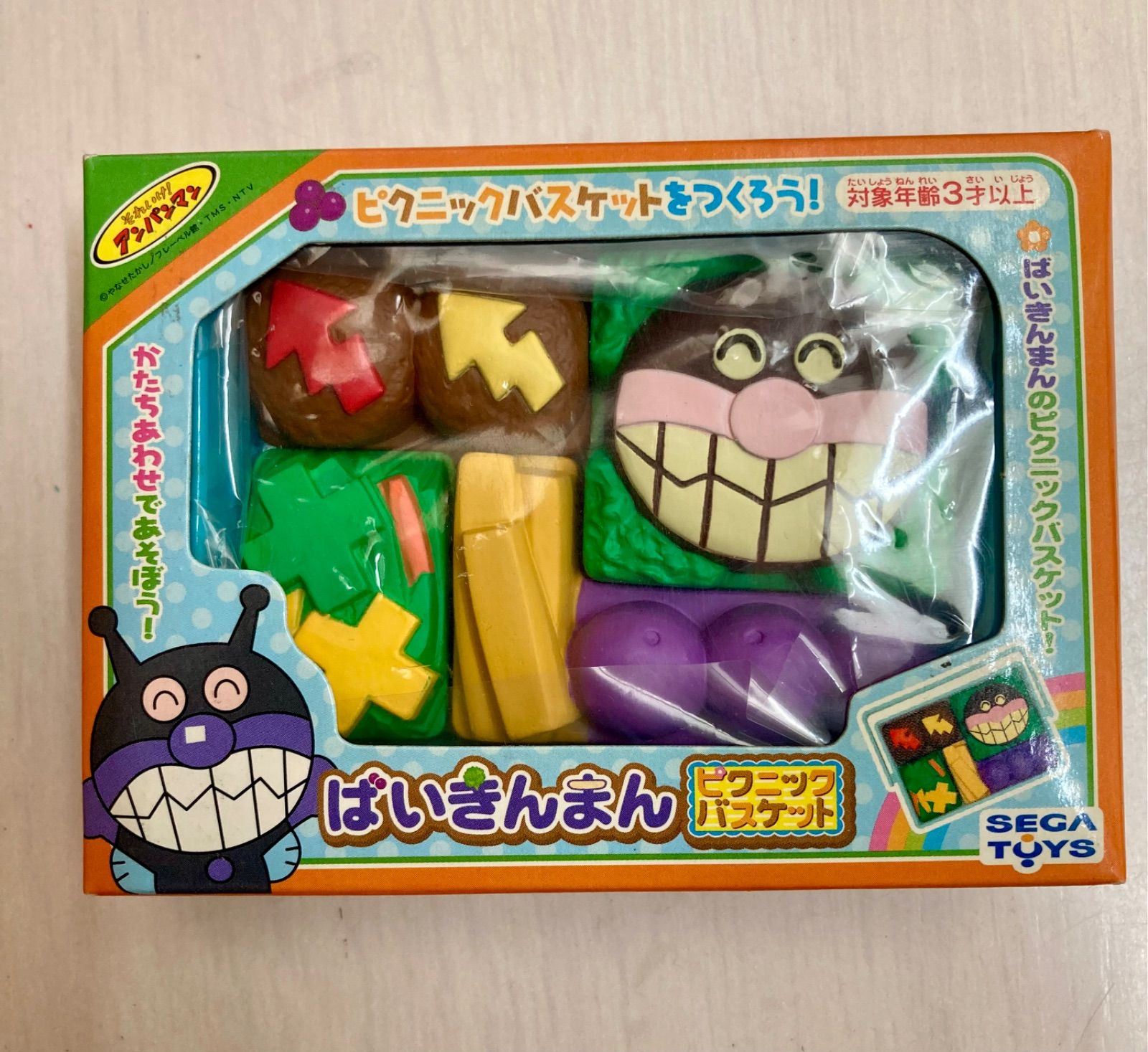 アンパンマンお弁当パズル アンパンマンピクニック、バスケット