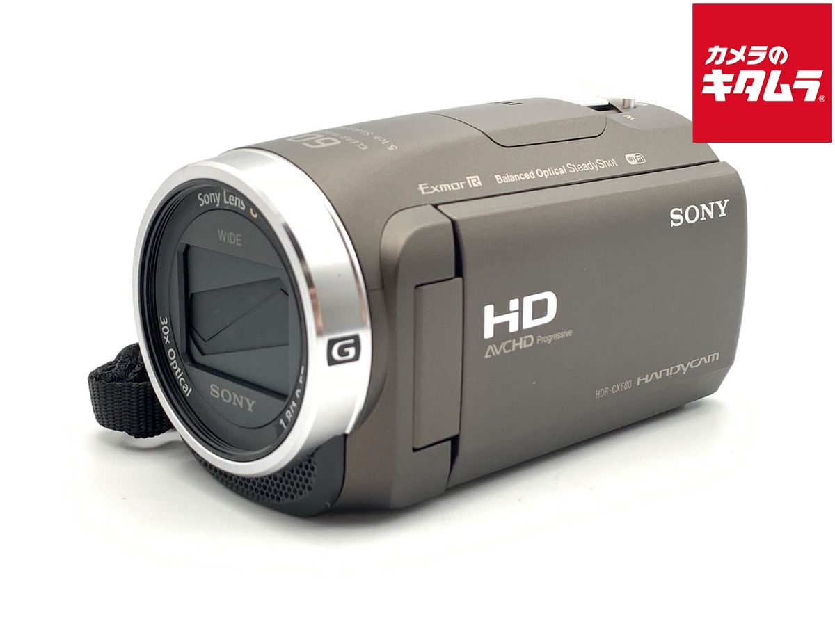 並品 ソニー デジタルHDビデオカメラレコーダー HDR-CX680 TI ブロンズブラウン