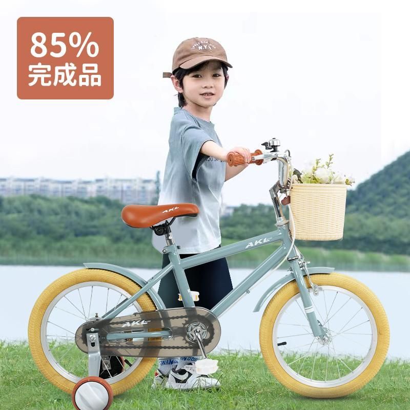 残りわずか 子供用自転車 16インチ  軽い  女の子 補助輪付 カゴ付き 大好評☆子供用自転車 16インチ軽い 男の子 女の子 補助輪付