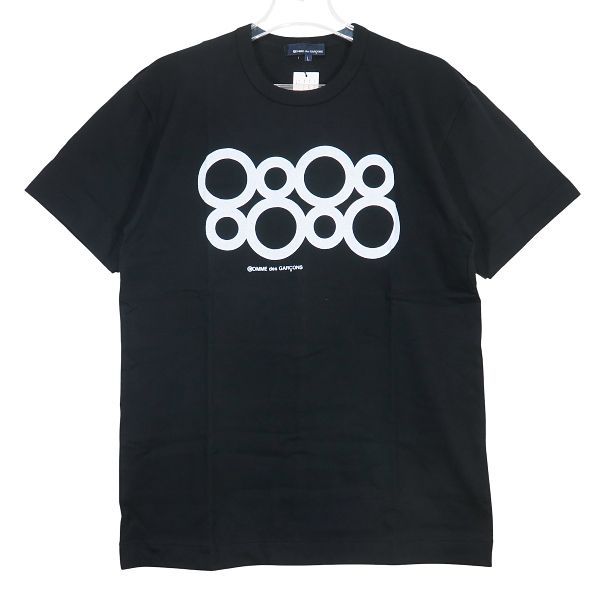 BLACK COMME des GARCONS プリントTシャツ Lサイズ 試着のみ