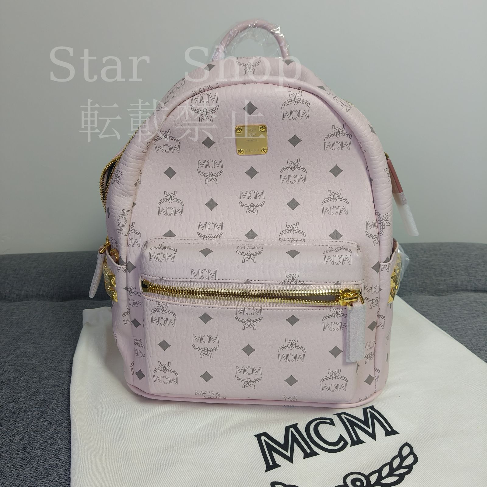 MCM エムシーエム ピンク バックパック リュック バックパック Sサイズ