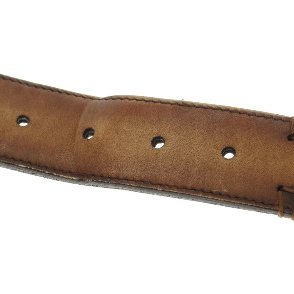 【中古】ベルルッティ Berluti レザー ベルト 【サイズ85/34】 楽天市場】【中古】ベルルッティ Berluti レザー ベルト