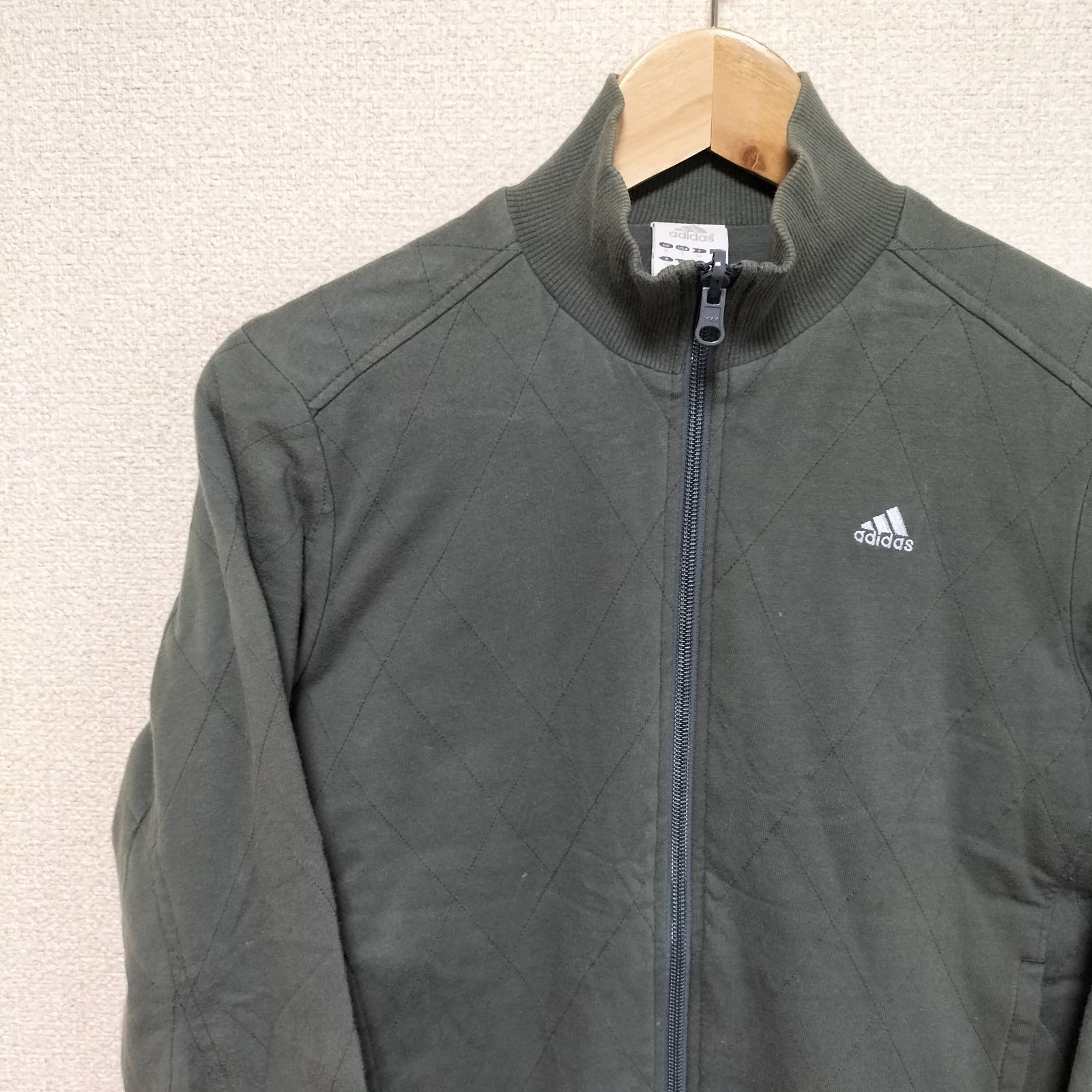 ☆00s OLD adidas 万国旗タグ 中綿入り キルティング コットン ...